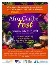Flier for Afro Caribe Fest