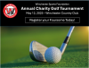 Annual Charity Golf Tournament flier