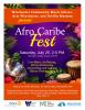 Flier for Afro Caribe Fest