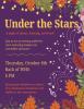 Flier for Under the Stars